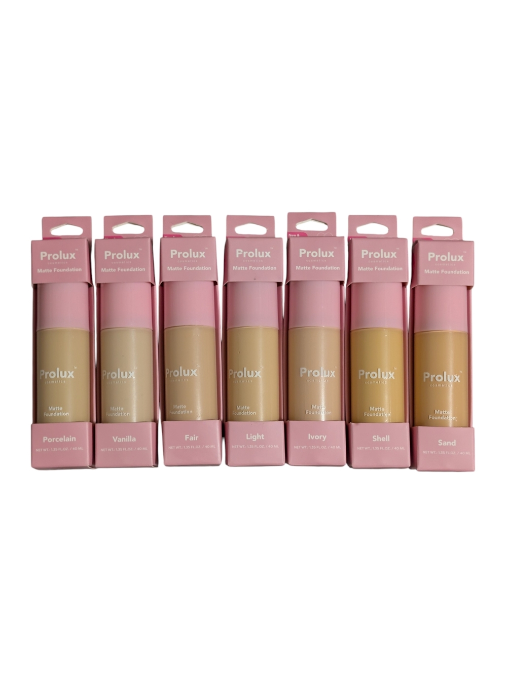 PROLUX VIRAL COSMETICS - Matte Foundation - PICK YOUR SHADE (Multiple Options) - Picture 2 of 5